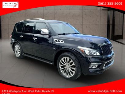 Used 2017 INFINITI QX80 4WD w/ Deluxe Technology Package