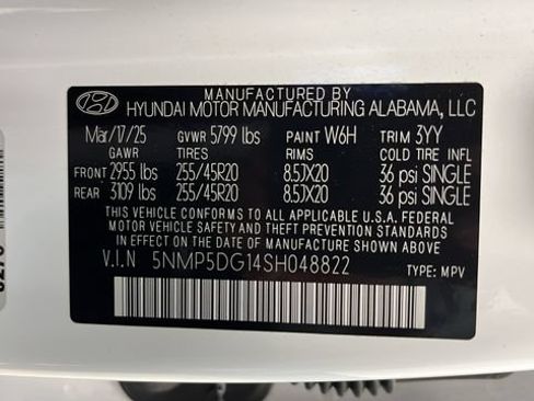 Used 2025 Hyundai Santa Fe Calligraphy AWD/4WD image 29