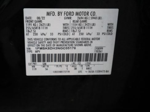 Used 2022 Ford Explorer XLT w/ Equipment Group 202A image 45