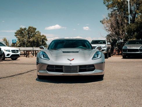 Used 2016 Chevrolet Corvette Stingray Coupe w/ Carbon Flash Badge Package RWD image 2