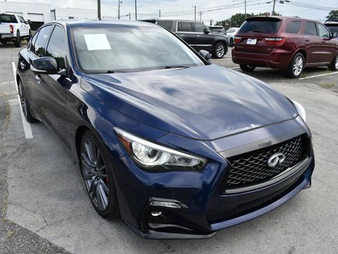 Used 2021 INFINITI Q50 Red Sport 400 w/ Proactive Package RWD image 4