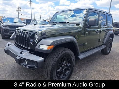 Certified 2021 Jeep Wrangler Unlimited Sport AWD/4WD image 8