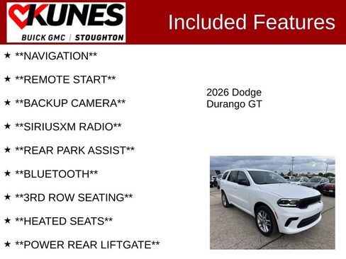 Used 2026 Dodge Durango GT AWD/4WD image 2
