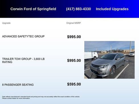 Used 2020 Chrysler Pacifica Touring-L Plus image 5