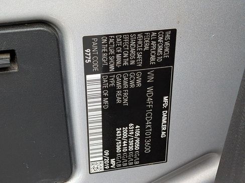 Used 2019 Mercedes-Benz Sprinter 4x4 170 image 24