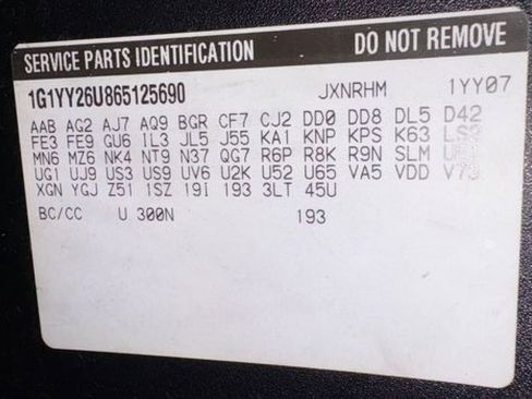 Used 2006 Chevrolet Corvette Coupe w/ Preferred Equipment Group image 55