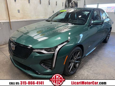 Used 2025 Cadillac CT4 V w/ Super Cruise Package AWD/4WD image 1