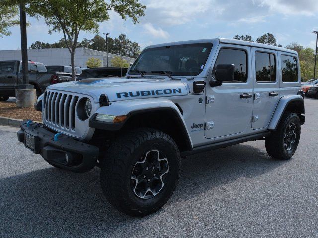 Used 2023 Jeep Wrangler Unlimited Rubicon 4xe w/ Steel Bumper Group AWD/4WD image 7