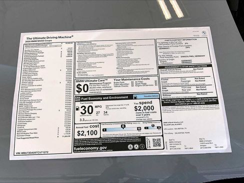 Used 2026 BMW M440i Coupe w/ Premium Package RWD image 19