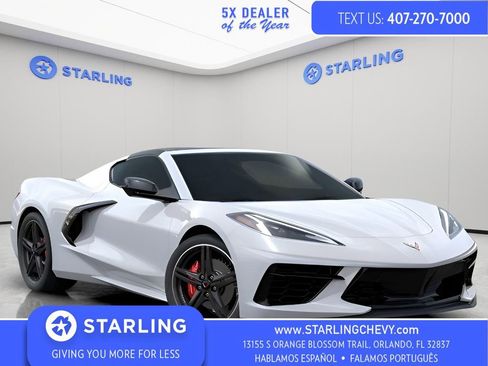 Used 2025 Chevrolet Corvette Stingray Coupe w/ 1LT image 1