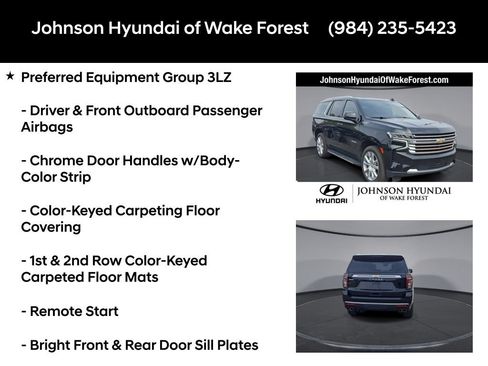 Used 2023 Chevrolet Tahoe High Country w/ Advanced Technology Package AWD/4WD image 12
