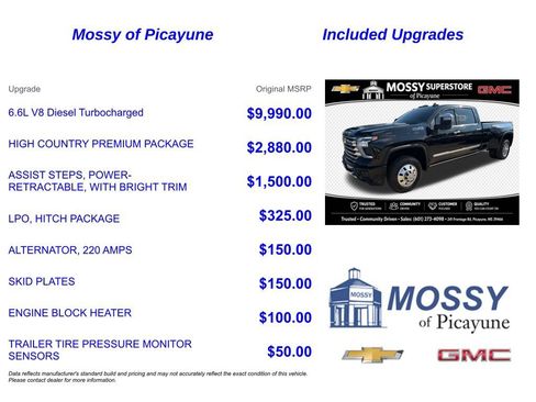 Used 2025 Chevrolet Silverado 3500 High Country w/ High Country Premium Package AWD/4WD image 7