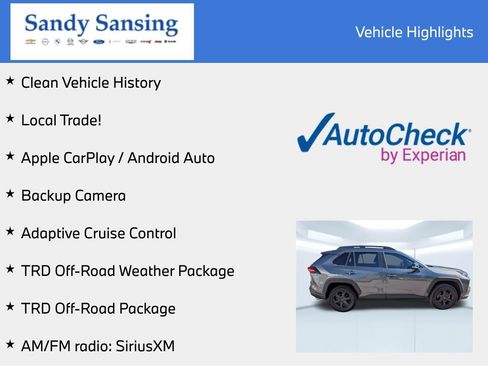 Used 2020 Toyota RAV4 TRD Off-Road w/ TRD Off-Road Weather Package AWD/4WD image 8