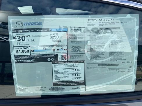 New 2026 MAZDA MAZDA3 s Sport image 19