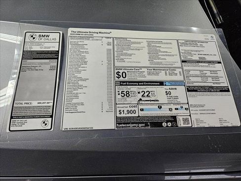 Used 2025 BMW X5 xDrive50e w/ Parking Assistance Package image 17