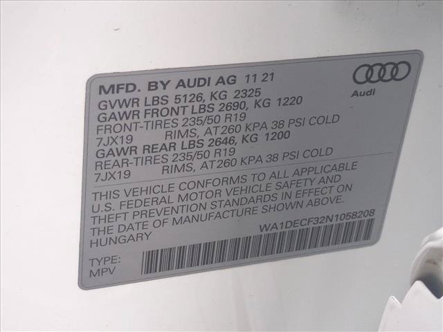Used 2022 Audi Q3 2.0T Premium w/ Convenience Package AWD/4WD image 25