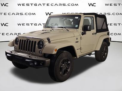 Used 2016 Jeep Wrangler Sahara