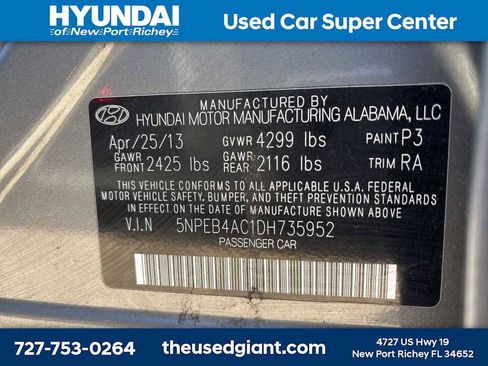 Used 2013 Hyundai Sonata GLS image 12