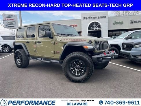 Used 2025 Jeep Wrangler Unlimited Rubicon w/ XTREMEE 35" Tire Package image 1