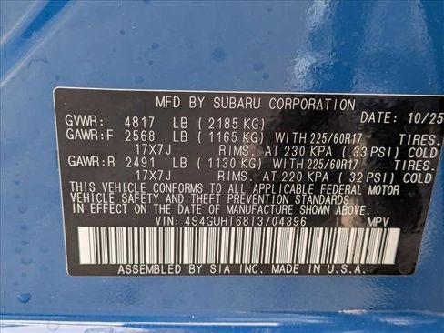 Certified 2026 Subaru Crosstrek 2.5i Wilderness w/ Crosstrek Mirror Package AWD/4WD image 17