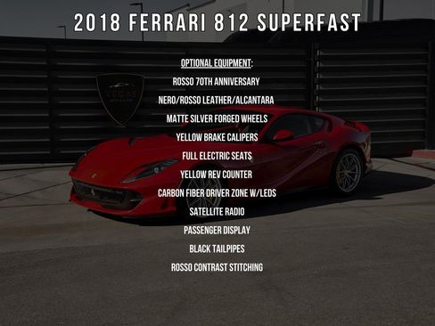 Used 2018 Ferrari 812 Superfast image 5