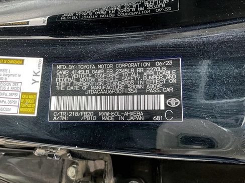 Used 2023 Toyota Prius LE FWD image 9