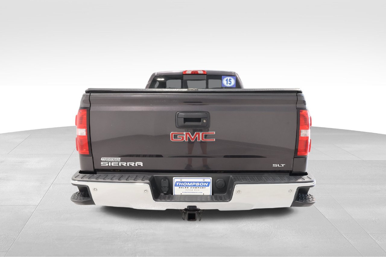 Used 2015 GMC Sierra 1500 SLT w/ SLT Crew Cab Value Package AWD/4WD image 2