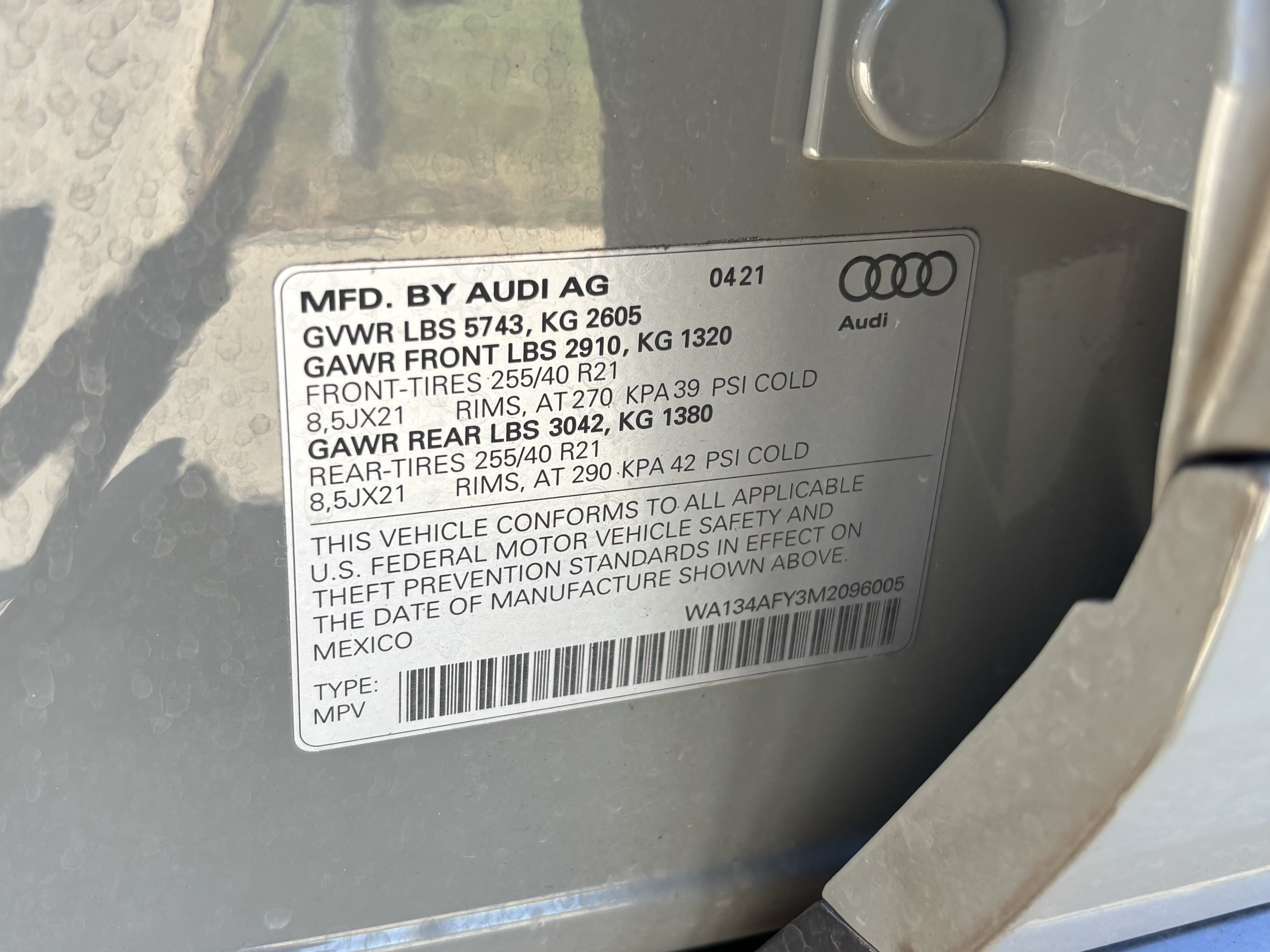 Used 2021 Audi SQ5 Prestige w/ Prestige Package AWD/4WD image 37