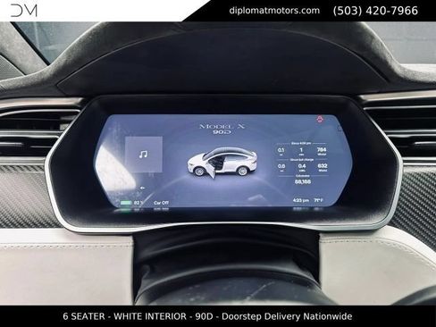 Used 2017 Tesla Model X 90D AWD/4WD image 35