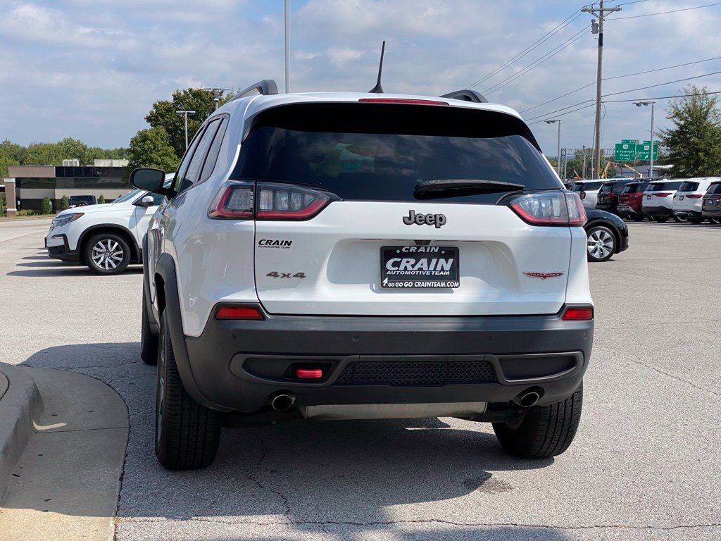 Used 2021 Jeep Cherokee Trailhawk AWD/4WD image 5