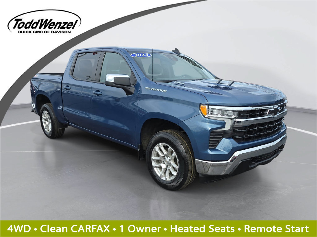 Used 2024 Chevrolet Silverado 1500 LT w/ Protection Package AWD/4WD image 1