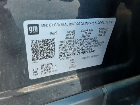 Used 2022 Chevrolet Equinox LT image 31