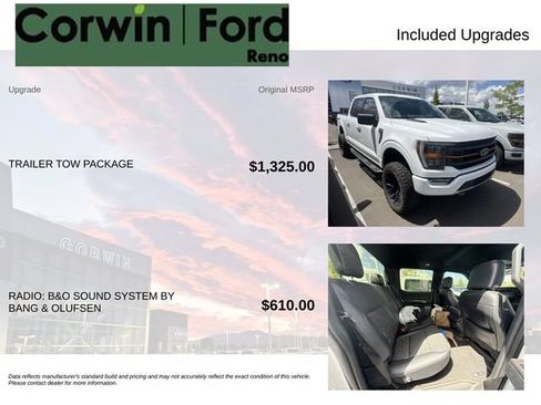 Used 2023 Ford F150 Tremor w/ Trailer Tow Package AWD/4WD image 3