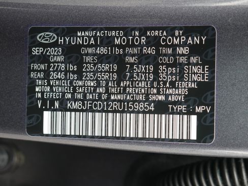 Used 2024 Hyundai Tucson N Line AWD/4WD image 36