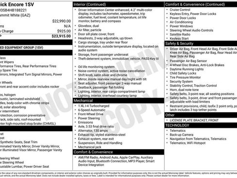 Used 2017 Buick Encore FWD image 40