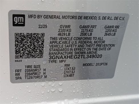 New 2026 Chevrolet Equinox LT image 34