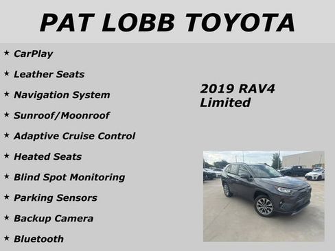 Used 2019 Toyota RAV4 Limited w/ Cold Weather Package FWD image 19