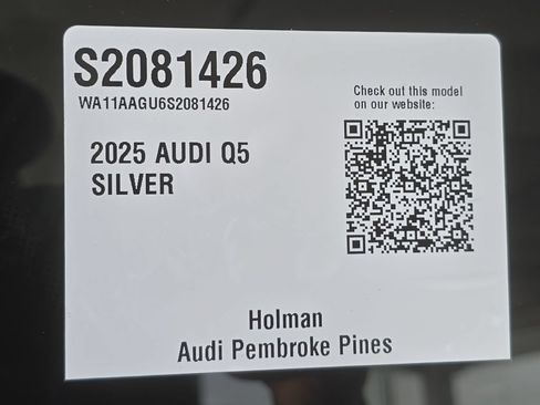 Certified 2025 Audi Q5 Premium w/ Convenience Package AWD/4WD image 27