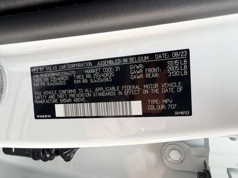 Used 2024 Volvo C40 P8 Recharge Ultimate w/ Protection Package Premier image 44