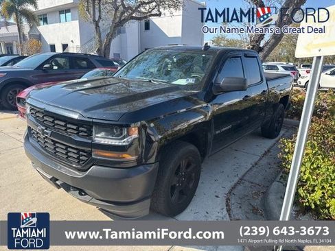 Used 2016 Chevrolet Silverado 1500 W/T w/ Black Out Edition image 1