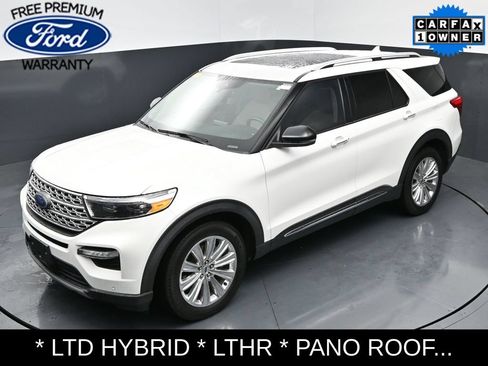 Used 2021 Ford Explorer Limited w/ Hybrid Equipment Group 310A RWD image 30