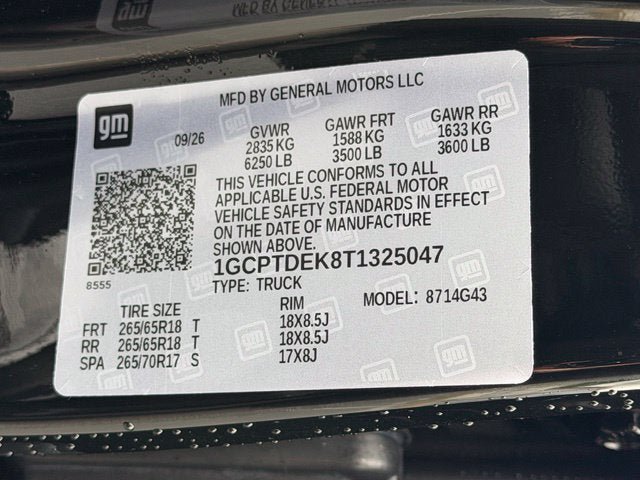New 2026 Chevrolet Colorado Z71 w/ Technology Package AWD/4WD image 22