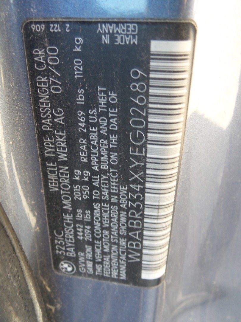 Used 2000 BMW 323ci Convertible RWD image 13