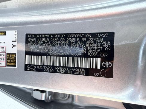 Used 2024 Toyota Prius Limited FWD image 46