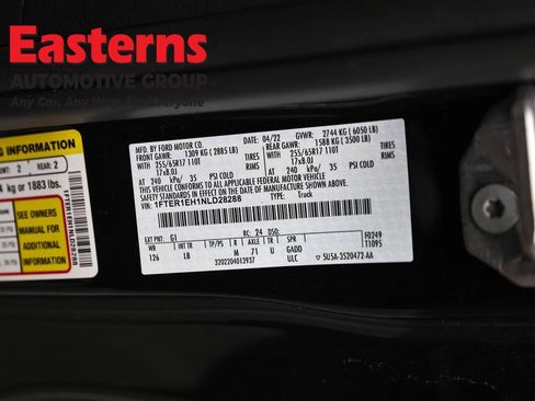 Used 2022 Ford Ranger XLT w/ Equipment Group 301A Mid RWD image 30