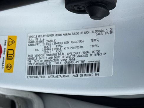 Used 2020 Toyota Tacoma SR AWD/4WD image 44