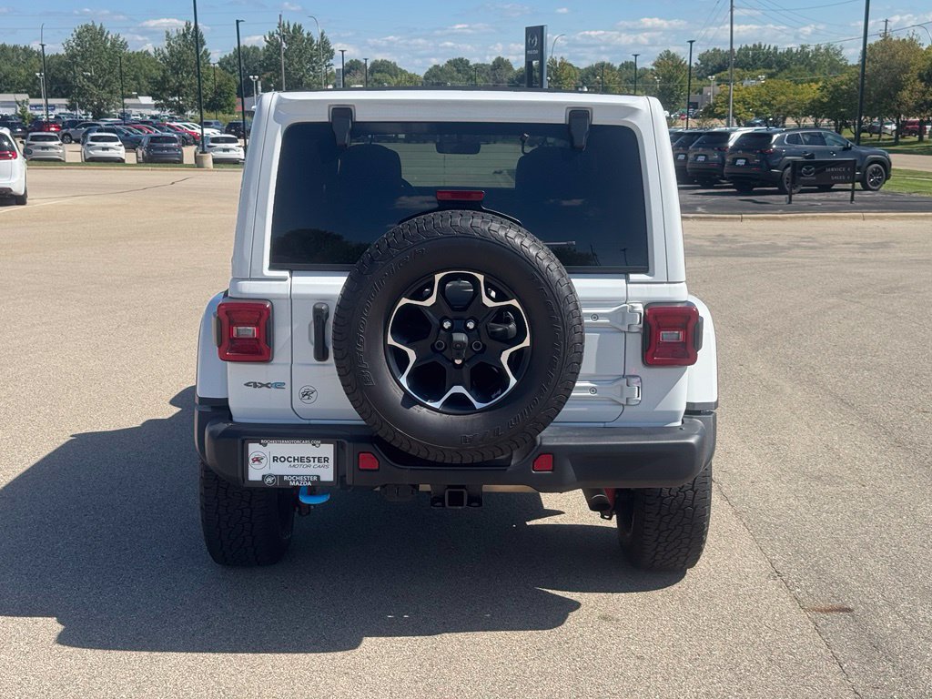 Used 2021 Jeep Wrangler Unlimited Rubicon 4xe w/ Steel Bumper Group AWD/4WD image 36