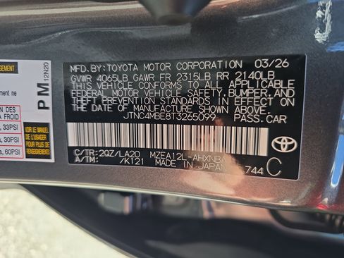 New 2026 Toyota Corolla XSE FWD image 33