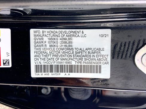 Used 2021 Honda Accord LX image 36