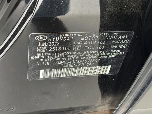 Used 2023 Hyundai Sonata Limited w/ Cargo Package FWD image 30